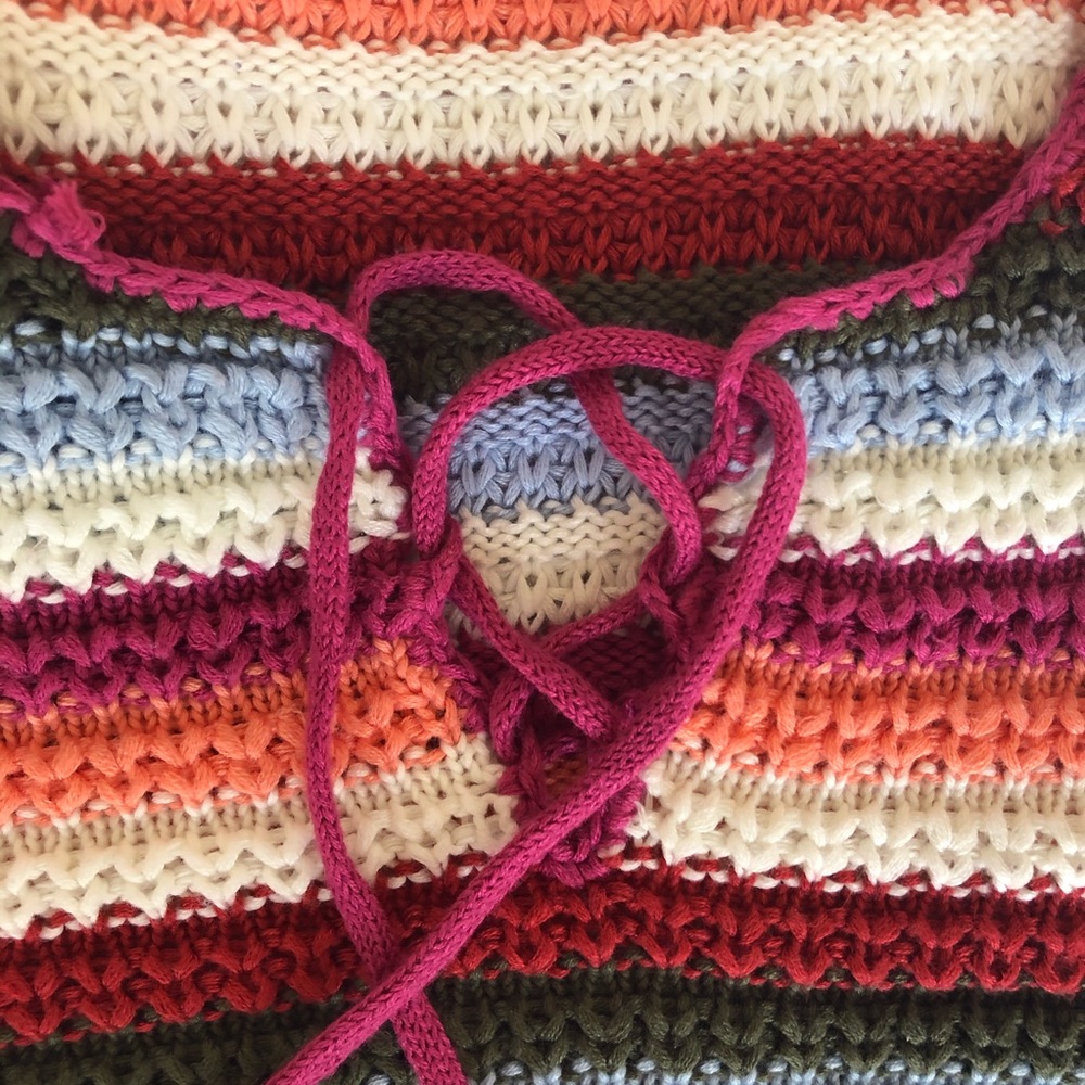 Multi Color Knit Tank - Picture 4 of 7